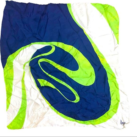 Marcus Adler Silk Scarf Organic Flow - Picture 1 of 4